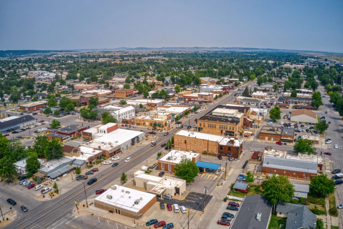 The lush city of Spearfish, a great place to live in South Dakota