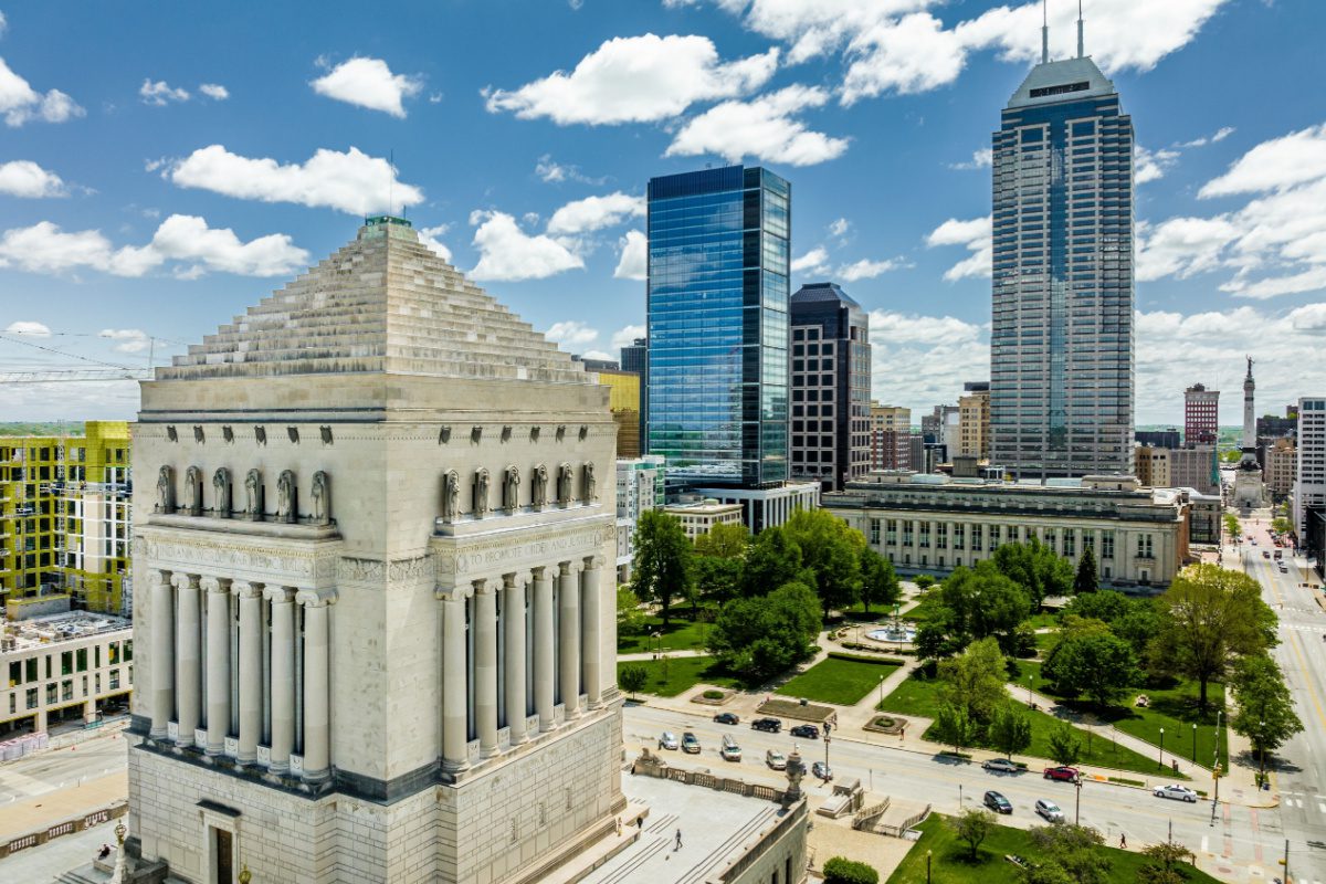 Indianapolis, Indiana, a major city in Marion County and the state capital, has a low cost of living and access to major employers.