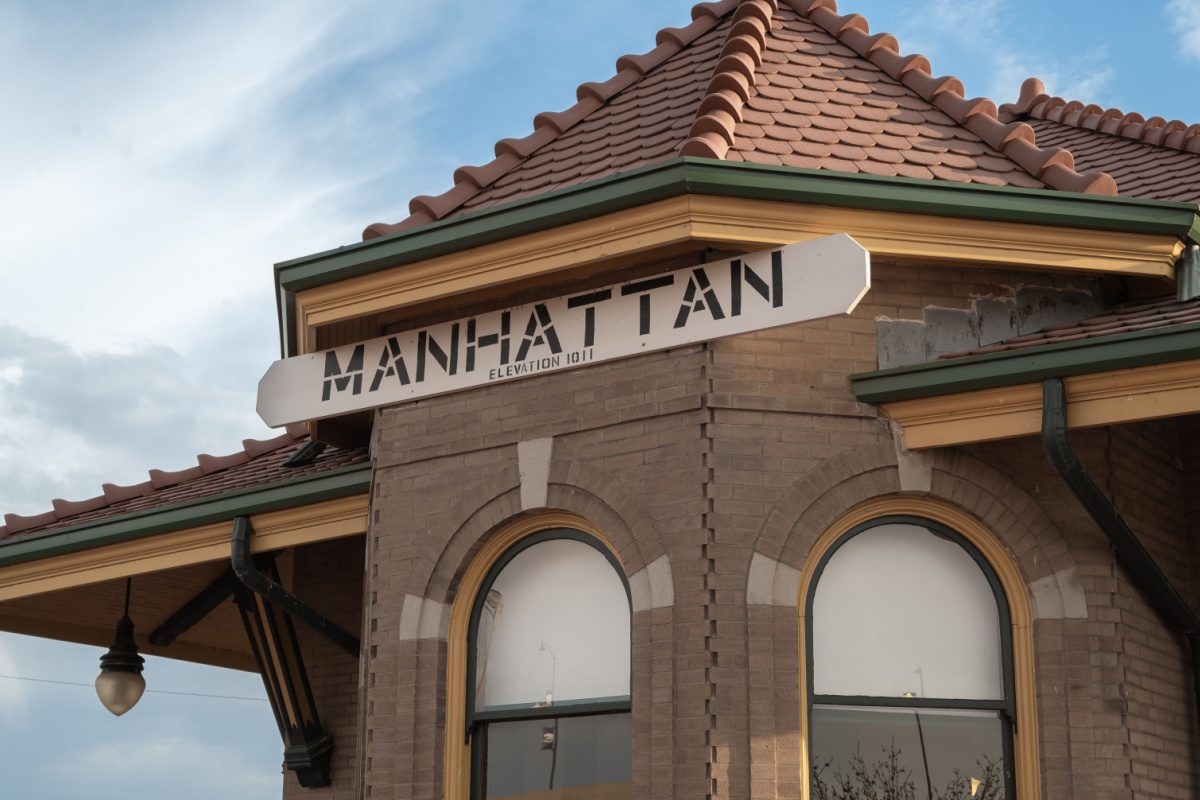 Train station in Manhattan, one of the best places to live in Kansas